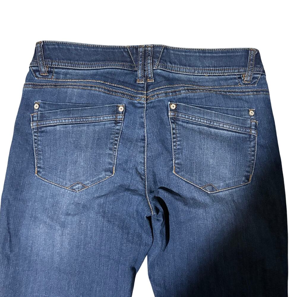 Democracy Ab Technology‎ Women’s Dark Wash Denim Jeans Size 6 Skinny Mid-Rise - Picture 5 of 8